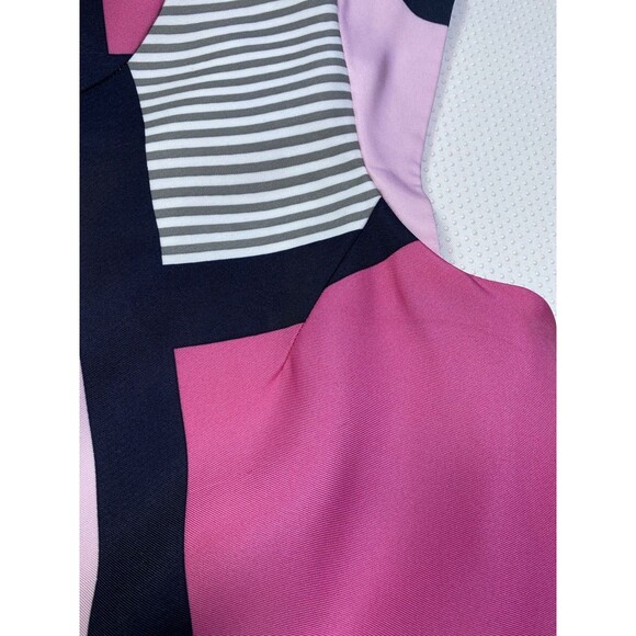 Kate Spade New York Claudette Dress Color Block Pastels Shift Cap Sleeve Size 8 - Picture 12 of 15